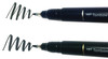 3 Pack Tombow Fudenosuke Brush Pens 2/Pkg-Black 62038