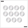 Happy Planner Expander Plastic Discs-Translucent With Glitter 5A0028CR-1GBF6