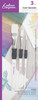 3 Pack Crafter's Companion Paintbrush Set-3/Pkg PAINTBR3 - 195094101327