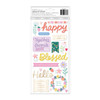 3 Pack - American Crafts Hello Little Girl Thickers Stickers 50/Pkg-Phrase, Gold Foil - 34025801 3 Pack - American Crafts Hello Little Girl Thickers Stickers 50/Pkg-Phrase, Gold Foil - 34025801