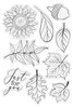 3 Pack Crafter's Companion Inking and Stamping Clear Acrylic Stamp-Just For You CASTJUFU