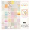 American Crafts Double-Sided Paper Pad 12"X12" 48/Pkg-Rainbow Avenue - 34025892