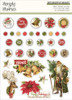 3 Pack Simple Vintage Yuletide Decorative Brads-27 Brads, 6 Chipboard 5A0029SL-1GD90 - 810150774467