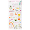 3 Pack American Crafts Rainbow Avenue Sticker Book-Rose Gold Foil 34025890 - 765468075891
