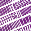 3 Pack - Shimelle Main Character Energy Thickers Stickers 188/Pkg-Alpha Purple Glitter - SHMCE114 3 Pack - Shimelle Main Character Energy Thickers Stickers 188/Pkg-Alpha Purple Glitter - SHMCE114