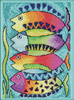 Mill Hill/Laurel Burch Counted Cross Stitch Kit 5"X7"-Peces (14 Count) - LB302112