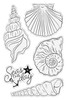 3 Pack Crafter's Companion Inking and Stamping Clear Acrylic Stamp-Seas The Day CASTSETD