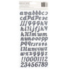 3 Pack - American Crafts Cedar House Thickers Stickers 175/Pkg-Alpha, Puffy - 34030339