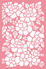 3 Pack Sara Signature Floral Elegance Stencil 4"X6"-Perfect Peonies TEN4PEPE