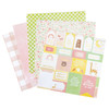 American Crafts Double-Sided Paper Pad 12"X12" 24/Pkg-Gold Foil, Hello Little Girl - 34030038 American Crafts Double-Sided Paper Pad 12"X12" 24/Pkg-Gold Foil, Hello Little Girl - 34030038
