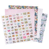 American Crafts Double-Sided Paper Pad 12"X12" 24/Pkg-Gold Foil, Dreamer 34025905