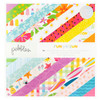 Pebbles Double-Sided Paper Pad 12"X12" 24/Pkg-Holographic Foil, Fun In The Sun - 34030652 - 765468084770