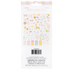 3 Pack - American Crafts Hello Little Girl Ephemera Die-Cuts 78/Pkg-Icons, Gold Foil - 34030047