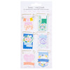 3 Pack American Crafts Poppy And Pear Paperclip Flags 6/Pkg-Gold Foil 34025810 - 765468076324