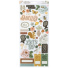 3 Pack - Maggie Holmes Forever Fields Cardstock Stickers 6"X12"-102 Pieces - A500262X-G18VC - 765468087023