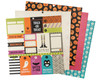 American Crafts Single-Sided Paper Pad 12"X12" 24/Pkg-Happy Halloween Holographic Foil ACHH4783