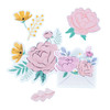 3 Pack - American Crafts Rainbow Avenue Ephemera Die-Cuts 75/Pkg-Floral - 34025942