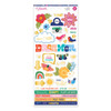 3 Pack - Shimelle Main Character Energy Stickers 6"X12" 96/Pkg-Gold Foil - SHMCE107 - 765468045429