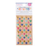 3 Pack - Shimelle Main Character Energy Stickers 106/Pkg-Enamel Dots - Gold Glitter - SHMCE106 - 765468045412