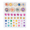 3 Pack Shimelle Main Character Energy Embellishment Mix 44/Pkg-Buttons, Sequins And Enamel Dots SHMCE108