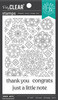 Hero Arts Clear Stamps 4"X6"-Mandala Flower Pattern HA-CM741 - 085700944052