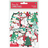 3 Pack American Crafts Home For Christmas Foam Stickers -Village 34022985 - 765468028712