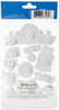 3 Pack Paper House 3D Stickers 4.5"X7.5" -Volleyball STDM64E