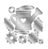 2 Pack Crafter's Companion Garden Collection Metal Die-Watering Can And Florals 5A0020NP-1G3F7