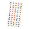 3 Pack - American Crafts Coast-to-Coast Enamel Dots 60/Pkg-Gold Foil - 34025936