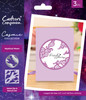 Crafter's Companion Cosmic Create A Card Die And Stencil-Mystical Moon - ADSTENMM - 195094109774