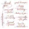 Sara Signature Floral Elegance Foil Transfers 8"X8"- - EFOILTR8