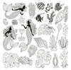 Sara Signature Enchanted Ocean Clear Acrylic Stamps 8"X8"-Ocean Dreams 5A0020LZ-1G3CF