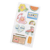 3 Pack - Jen Hadfield Flower Child Puffy Stickers 11/Pkg- - JH014156