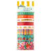 Pebbles Fun In The Sun Washi Tape-8/Pkg 34030659 - 765468084848