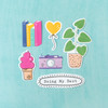 Shimelle Reasons To Smile Paperie Pack-210 Pieces - 5A0026L0-1G942