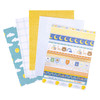 American Crafts Single-Sided Paper Pad 6"X8" 36/Pkg-Hello Little Boy - 34030013 American Crafts Single-Sided Paper Pad 6"X8" 36/Pkg-Hello Little Boy - 34030013