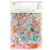 American Crafts Rainbow Avenue Confetti Button Pack-12 Pieces 34025885 - 765468075846