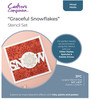 Crafter's Companion Stencil Set-Graceful Snowflakes - STENGRSN - 195094093523