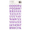 American Crafts Dreamer Thickers Stickers 119/Pkg-Alpha, Glitter - 34025906 American Crafts Dreamer Thickers Stickers 119/Pkg-Alpha, Glitter - 34025906