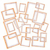 Color Swatch Peach Frame Set-18/Pkg CSP24975