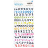 American Crafts Whatevs Thickers Stickers 338/Pkg-Alpha, Glossy 34030586 - 765468072517