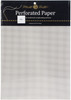 Mill Hill Perforated Paper 18 Count 9"X12" 2/Pkg-White PP181 - 842112144230