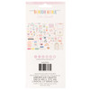 American Crafts Rainbow Avenue Ephemera Die-Cuts 69/Pkg-Icons, Rose Gold - 34025876
