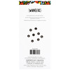 American Crafts Whatevs Puffy Stickers 180/Pkg-Alpha, Matte - 34030589