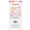 American Crafts Cutie Pie Ephemera Die-Cuts 75/Pkg-Icons - Iridescent Foil - 34027443