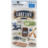 Paper House 3D Stickers 4.5"X7.5"-Lake Life - STDM249E - 767636377448