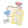 Jen Hadfield Flower Child Ephemera Cardstock Die-Cuts-Journal W/Silver Holographic Foil - JH014154