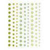 Hero Arts Hero Hues Enamel Dots-Translucent Greens - HA-CH338