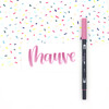 Tombow Dual Brush Marker Open Stock-817 Mauve DBP-56588