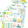 PinkFresh Chipboard Frames Stickers-Flower Market PFFM6323